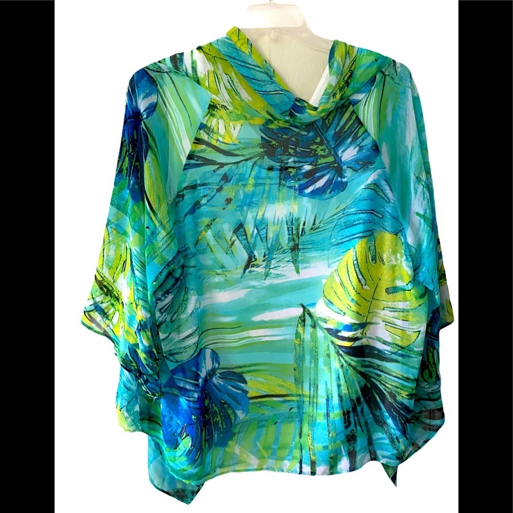 Avenue Kimono/Beach Coverup Sz L - Picture 2 of 3